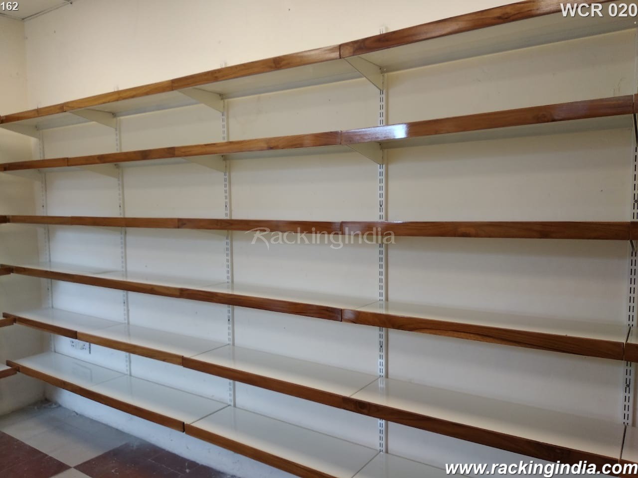 Wall Mounted Wooden Bakery Racks