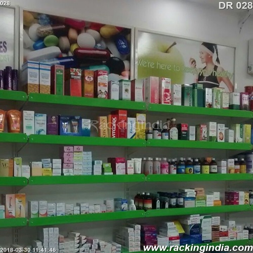 Wall Display Pharmacy Rack