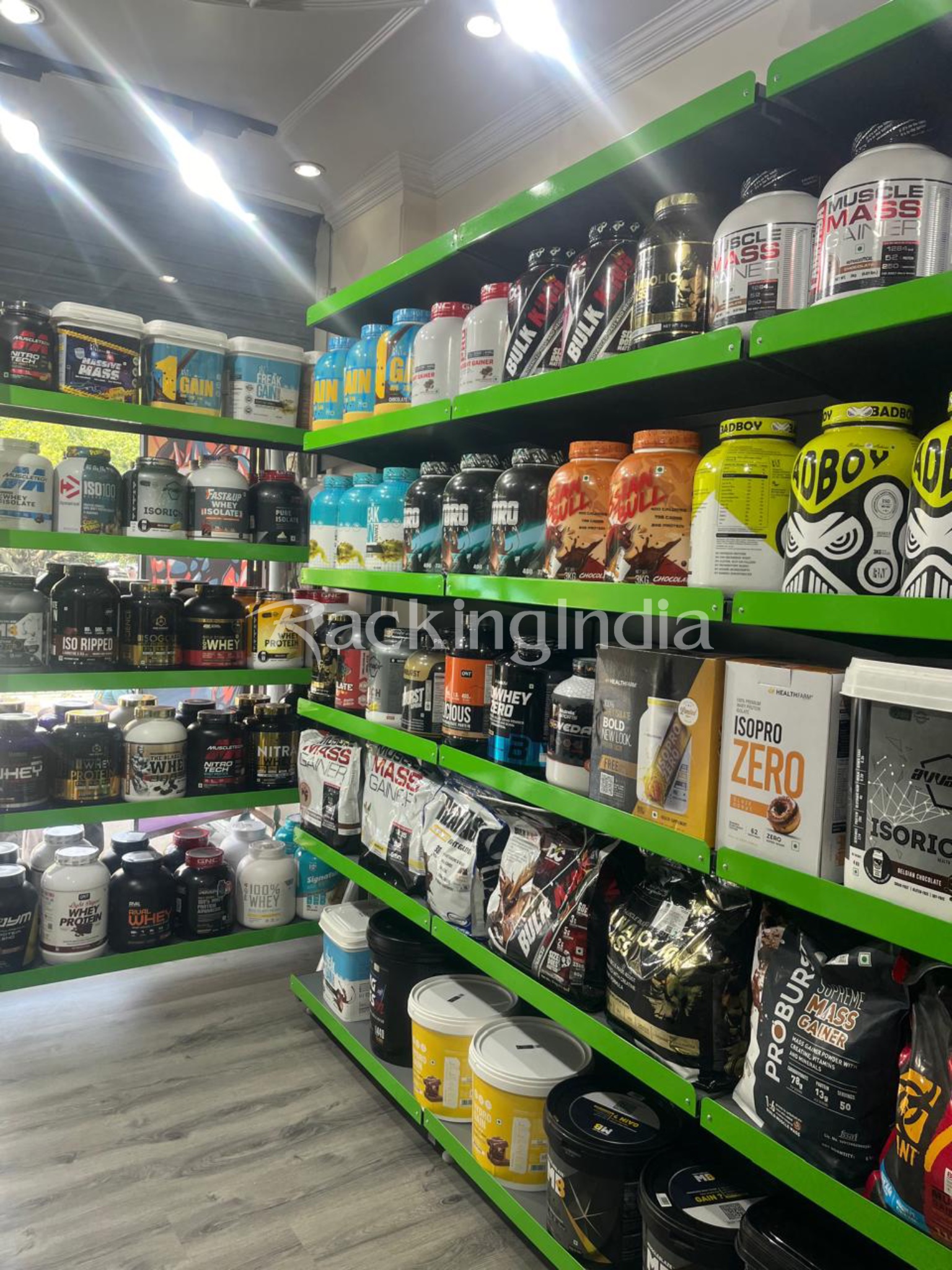 Supplement Display Racks