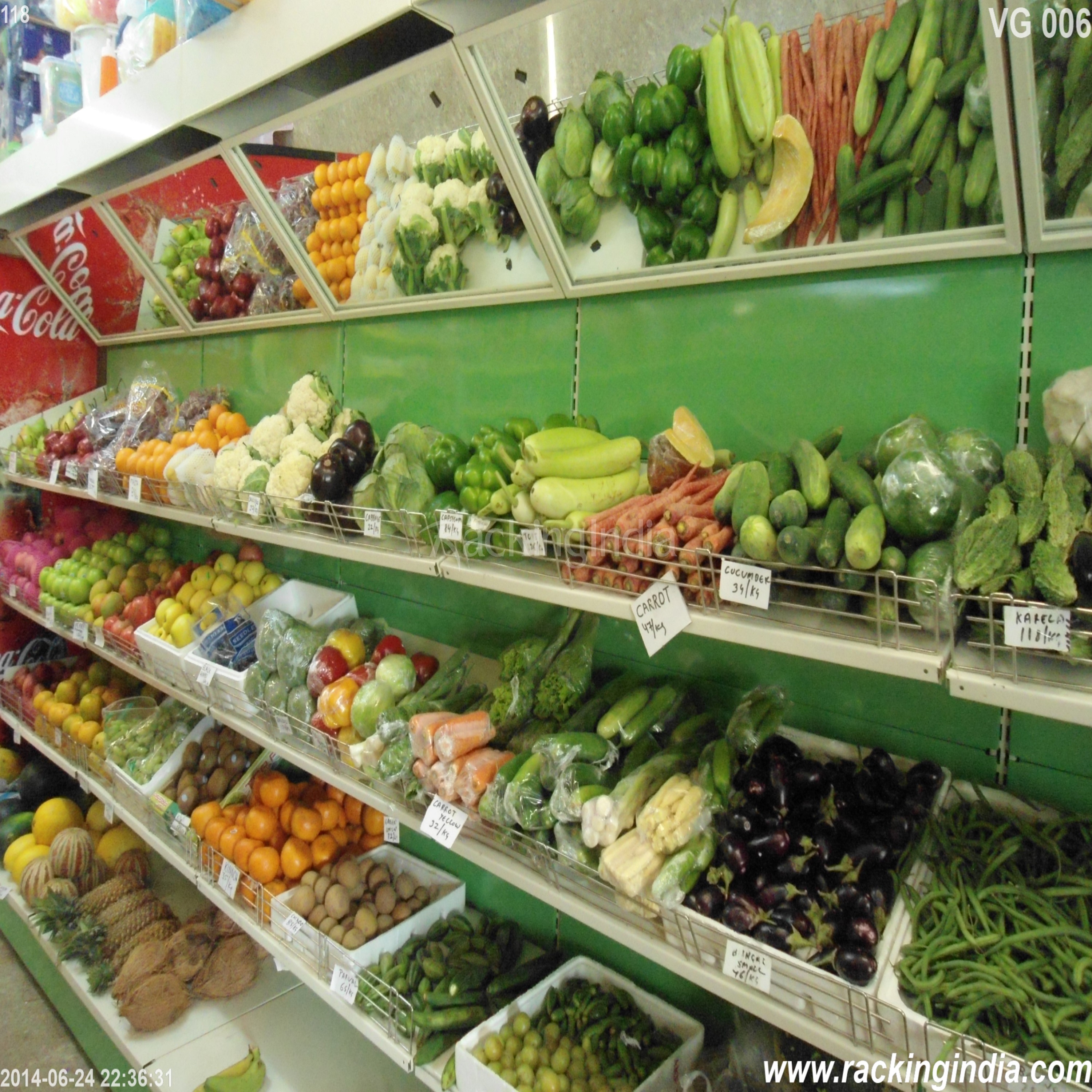 Fruit & Vegetable Display Rack
