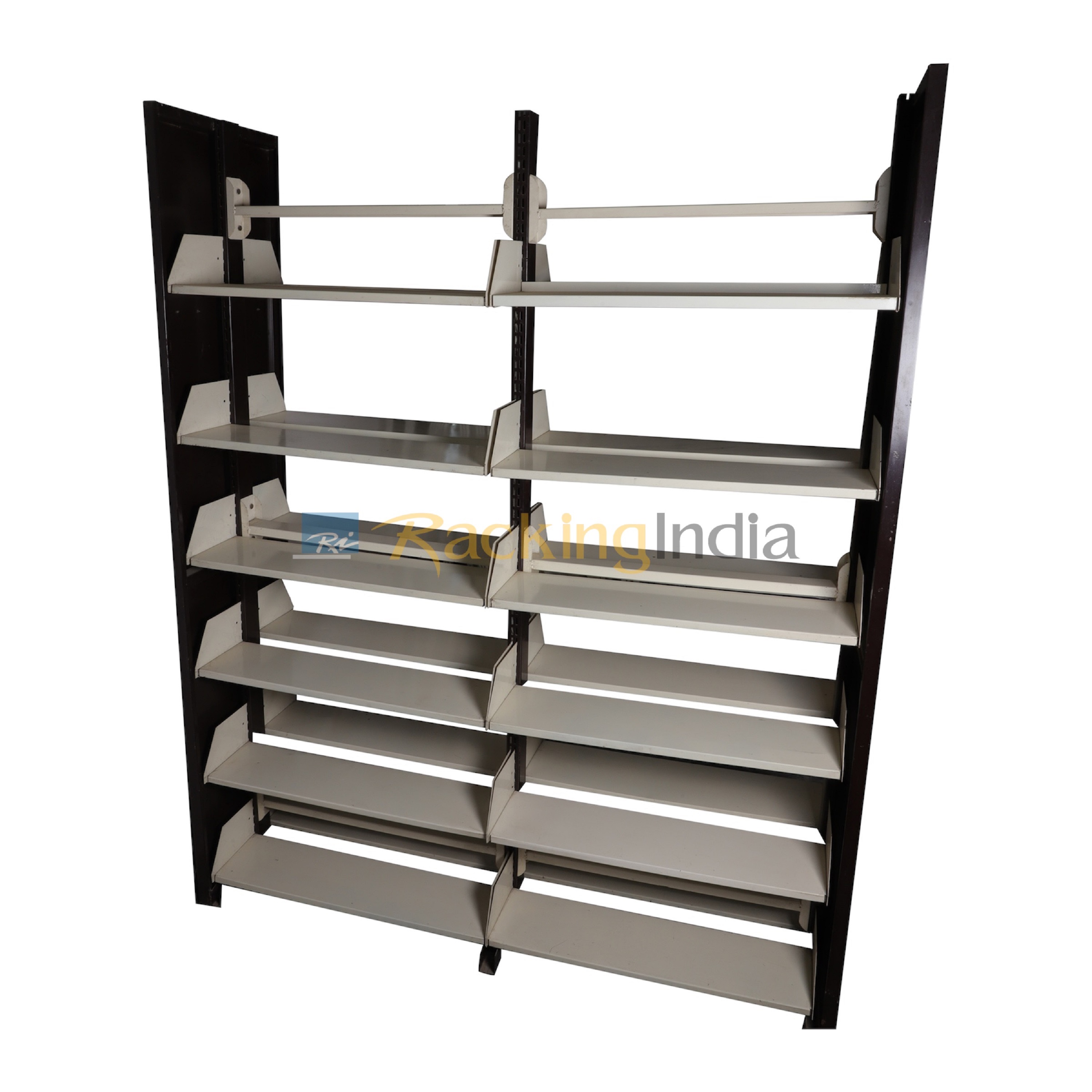 Double Sided Library Racks
